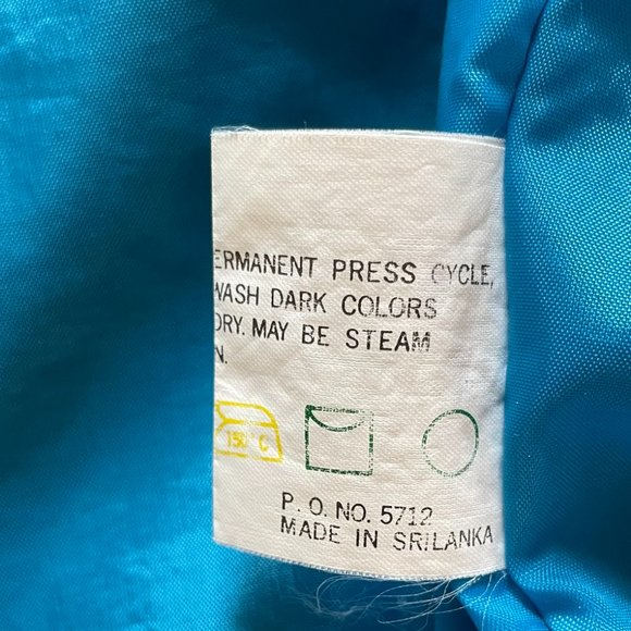 Vtg 80's 90's Pacific Trail Color Block Windbreaker Track Jacket Sz L (14/16) - Picture 10 of 13